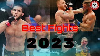 UFC's Best Fights of the Year for 2023