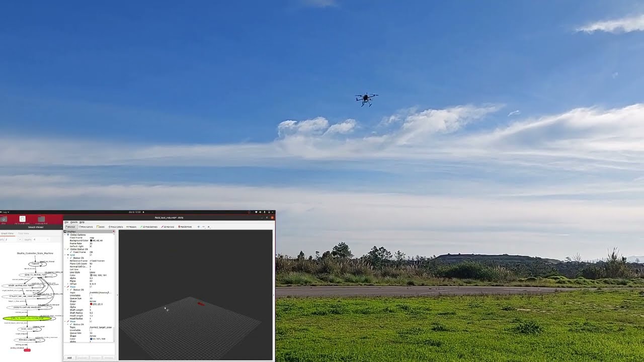 In-flight drone capture maneuver using MPC with simulated target (ICUAS 2024)