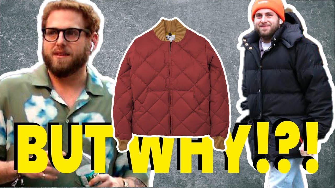 Why This is Jonah Hill's Favourite Winter Jacket - YouTube