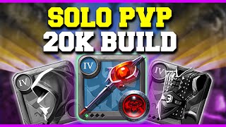 90000% Profit with an 20K BUILD | Great Cursed Solo PVP | Albion Online