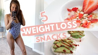 HEALTHY SNACK IDEAS FOR WEIGHT LOSS // Quick And Easy