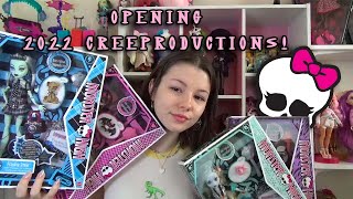 Unboxing Monster High Booriginal Creeproductions!! | LeighB