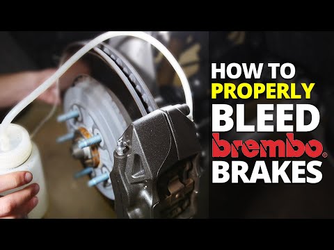 How To Bleed Brembo Brakes DIY