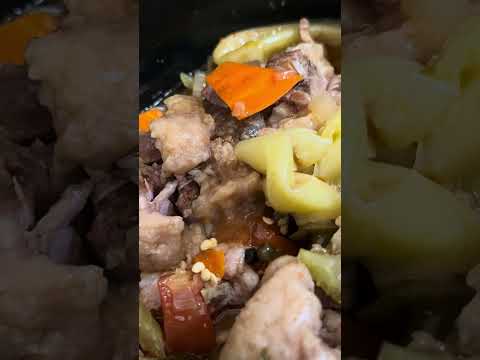Oxtail Stew Cooking Food Shorts