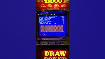 IGT DRAW POKER SLOT MACHINE