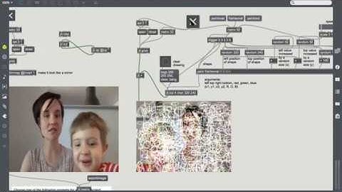 Computational Self-Portrait (final project example for Computational Thinking)