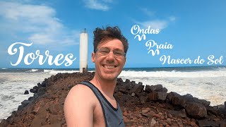 Ondas, Praia e Nascer do Sol em Torres/RS | Vagner Nerves