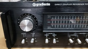 Gradiente Model A-1 - Restauração.