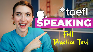 Score 30/30 on TOEFL SPEAKING | Practice Test with Sample Answers & Templates