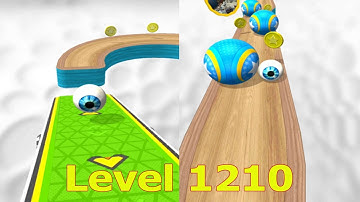 Going Balls Trò chơi lăn bóng, đi bóng Level 1210 | All Levels Max Levels Gameplay walkthrough IOS
