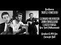 Beethoven: Triple Concerto - John Corigliano - Laszlo Varga - Leonard Bernstein - N.Y.P. (1959)