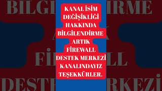 Ağ Ve Sistem Artık Firewall Destek Merkezi