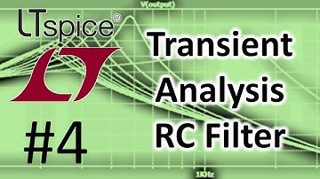 LTSPICE #4: Simple RC Circuit (Transient Analysis)