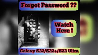 how to hard reset samsung s22/s22 /s22 ultra bypass password