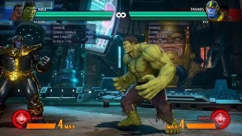MARVEL VS. CAPCOM: INFINITE Hulk 7k + damage solo 1lvl
