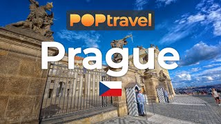 Walking in PRAGUE / Czech Republic 🇨🇿- Castle to Wenceslas Square - 4K 60fps (UHD)