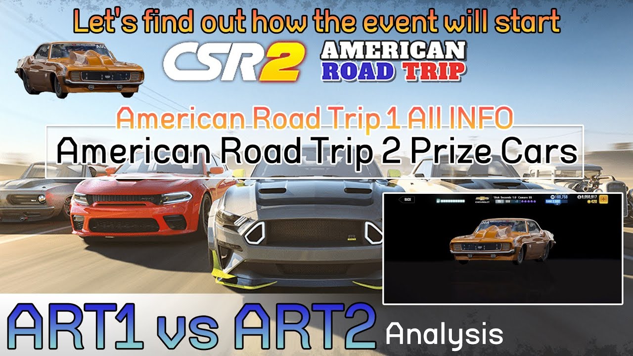 american road trip csr2