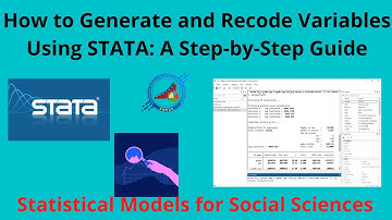 How to Generate, Transform, Recode, and Label Variables Using STATA