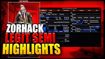 CS-GO | SEMI-RAGE HACKING #1 - Road to global ft. z0rhack