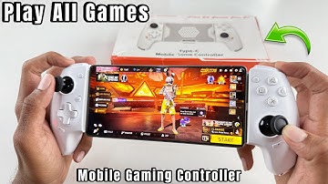 Type-C Mobile Gaming Controller Unboxing Play All Mobile Games Like a PRO | Full Gameplay Test