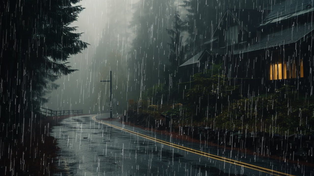 Rain Sounds For Sleeping - 99% Instantly Fall Asleep With Rain And Thunder Sound At Night Rain Sounds For Sleeping - 99% Instantly Fall Asleep With Rain And Thunder Sound At Night