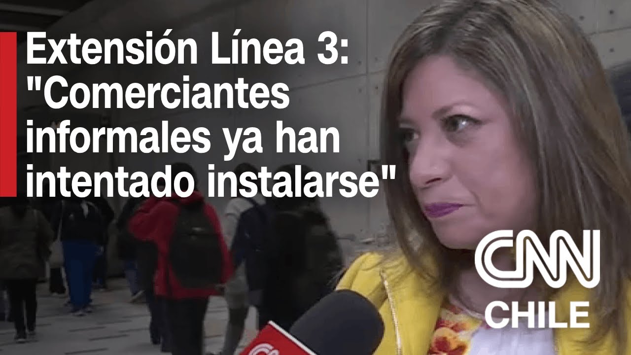 Alcaldesa de Quilicura llama a evitar el comercio informal en extensión