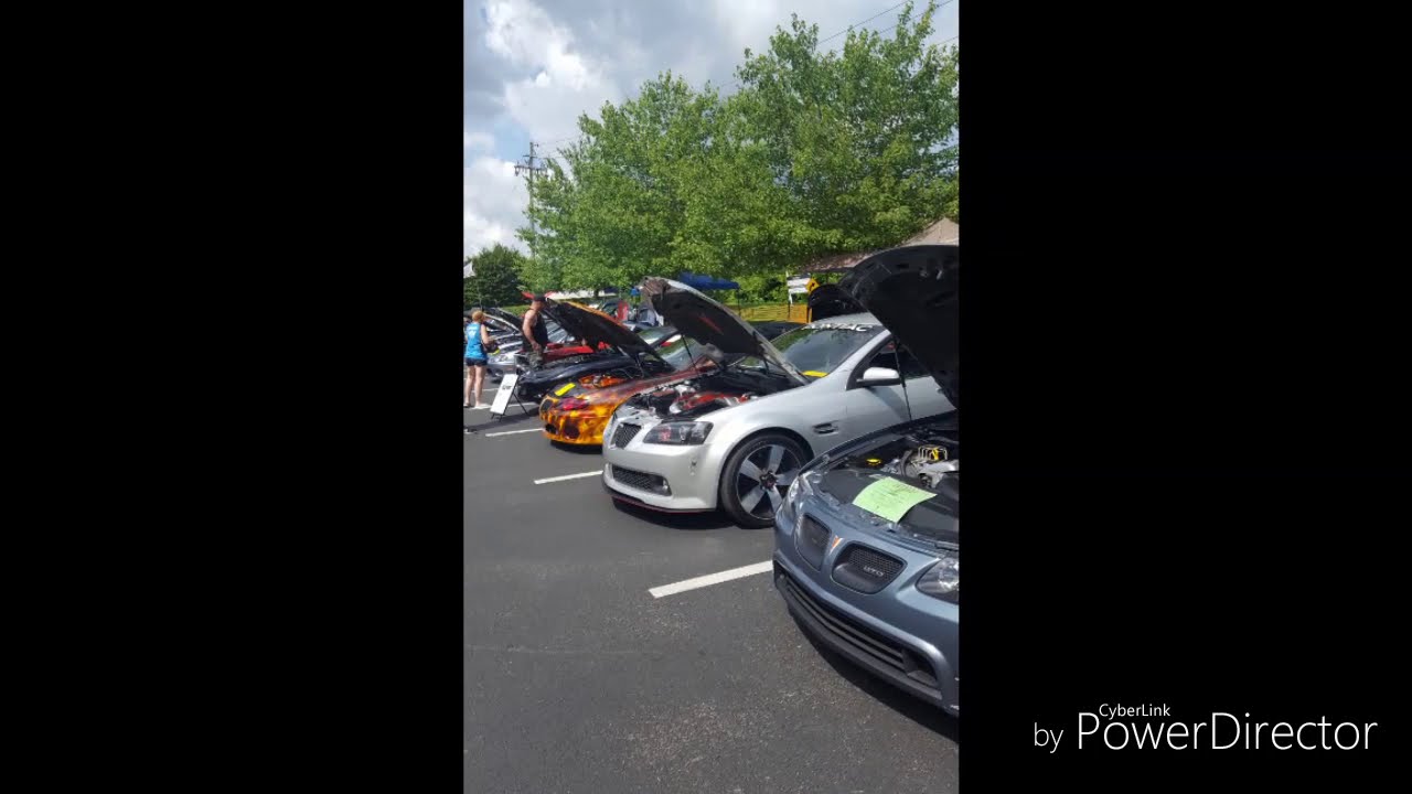 Pontiacs in Pigeon car show 2018 YouTube