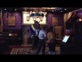 Abby dances in Beast&#39;s Castle at Be Our Guest Restaurant in New Fantasyland