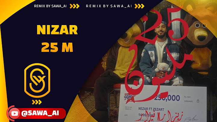 Nezar - 25 M ft. Zezart ( Remix By @Sawa_AI  ) (Cover AI)‏