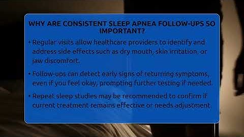 Why Are Consistent Sleep Apnea Follow-ups So Important? - Sleep Apnea Support Network