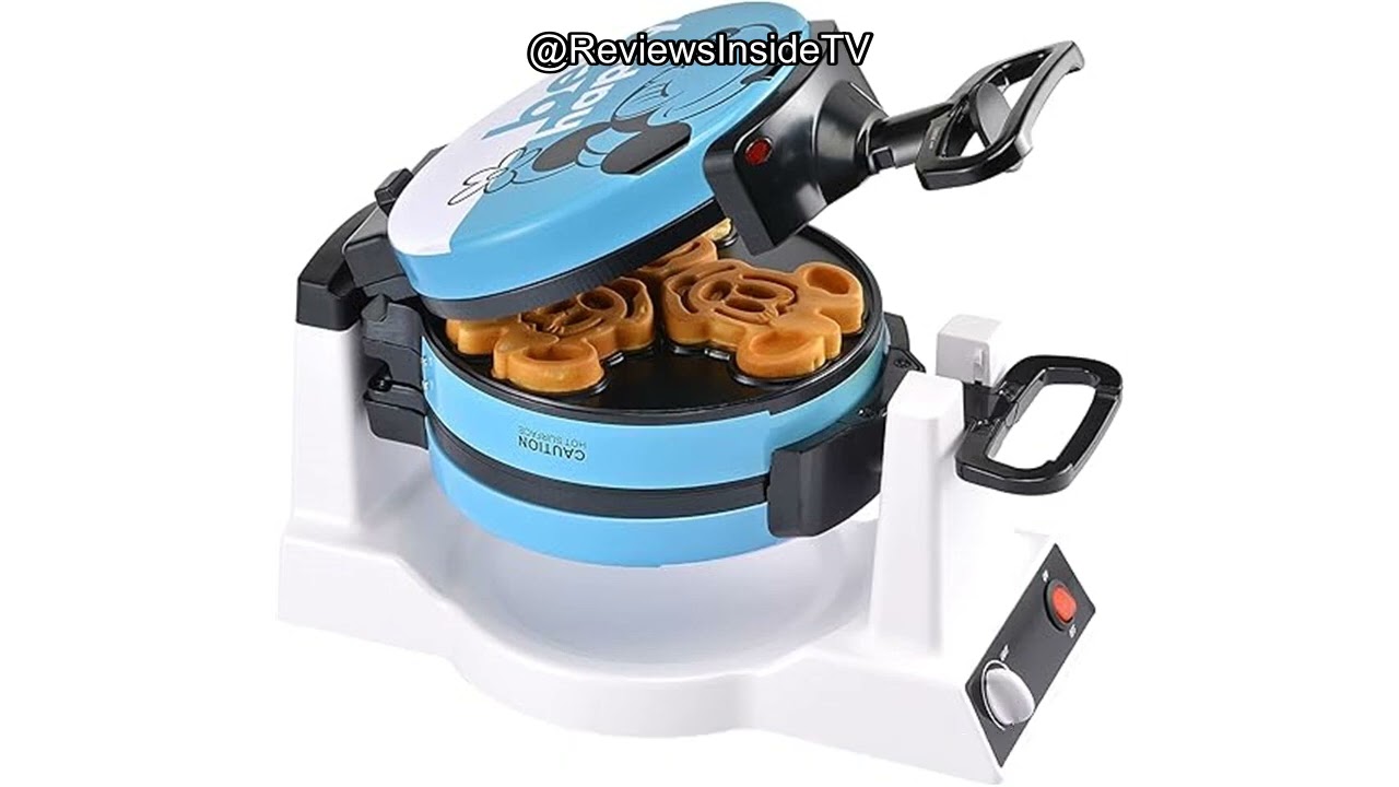 ぱ*む様 Disney Mickey Double Flip Waffle Ma Disney Mickey Mouse Double Flip Waffle Maker