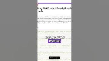 Optimizing Product Descriptions with ChatGPT