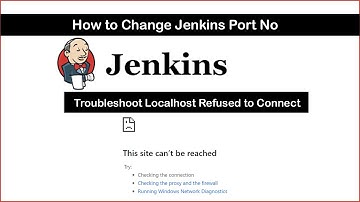 Fix Jenkins Connection Error: Change Port Number & Resolve 