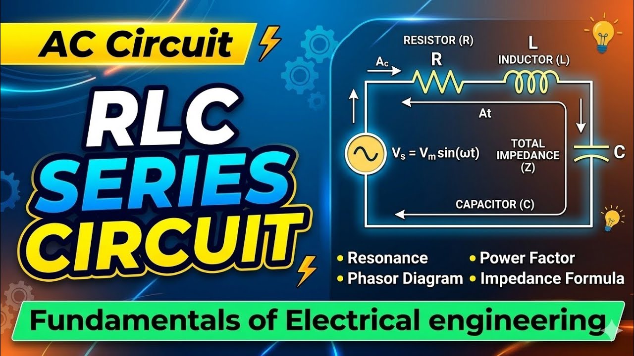 Derivation Rlc RLC Series Circuit II RLC Series Circuit Derivation II Impedance of RLC ...
