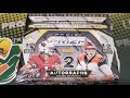 2020 Panini Prizm Football Hobby Box Opening! 2 Autos 9 Color Parallels!