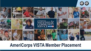 AmeriCorps VISTA Member Placement