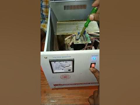 Automatic voltage stabilizer voltage setting #shortvideo #youtubeshorts ... Circuit Diagram