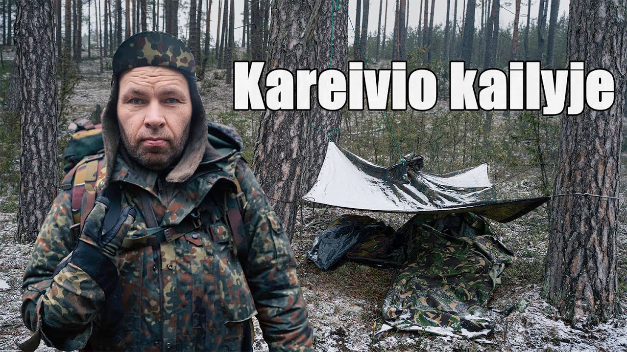 3 naktys miške. Sniego valgymas. Puslės ant kojų, lietus, šlapdriba.