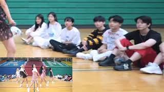 ARTBEAT (WOONGGYEOM SOYOUNG.P, ETC) REACTION TO APINK - DUMH DURUM DANCE COVER