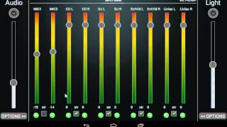 Liviau S Advanced Audio Settings Input Output levels and Routing matrix