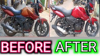 Apache 160 Full Body Colour Old Model Modify Sticker |Mamajee Colouring 😍🔻