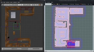 [SLAM] Turtlebot3 + Gmapping + Frontier Exploration - TEST01
