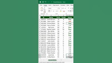 Format Painter in Excel #Shortcut