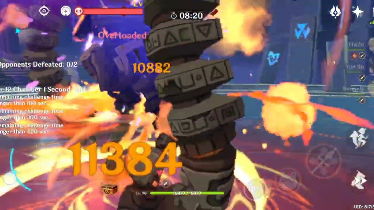 2.7 Spiral Abyss Floor 12-1 - Xiangling's Team is Finally Complete!