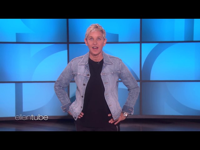 Ellen Looks for the Mystery Celebrity Hiding in Her Audience class=