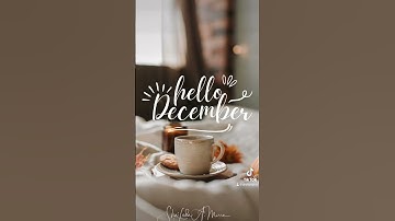 DecemberME Intro Video 2023  #wellbeing #mentalhealth #selfimprovement  #rest #reset #refocus