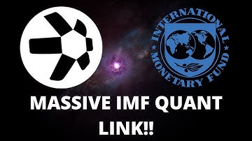 Quant Network (QNT) Huge Quant IMF Link?! #QNT (STUNNING INSIGHTS!!)