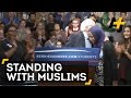 Only a self-hating leftist Jew like Bernie Sanders would hug a Muslim supremacist and vow to fight the growing counter-j...