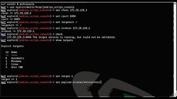 Exploit Jenkins on Metasploitable3