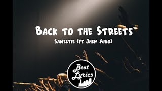 Saweetie ft Jhené   - Back to the Streets ( Lyric Video)